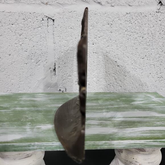 Vintage Cast Bronze Door Stop Western Stage Coach COPR 1980 - Picture 2 of 6